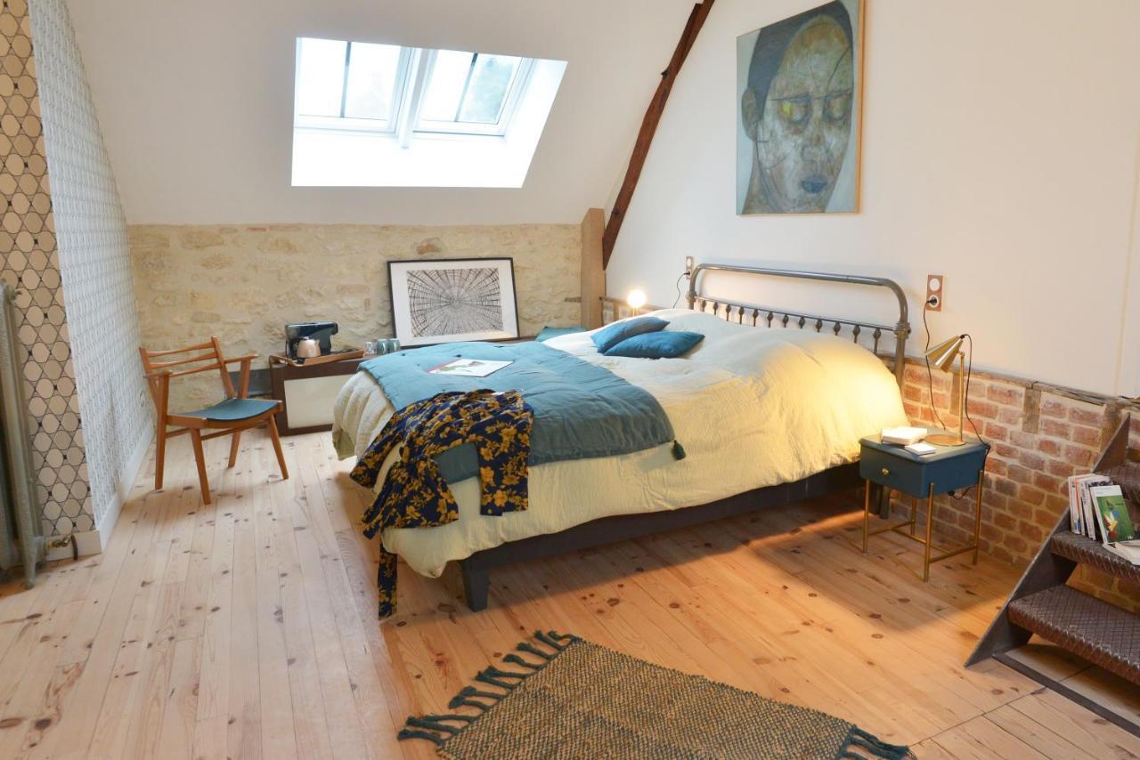 Bed and Breakfast L'Artelier Dans Ma Cour Hermonville Exterior foto