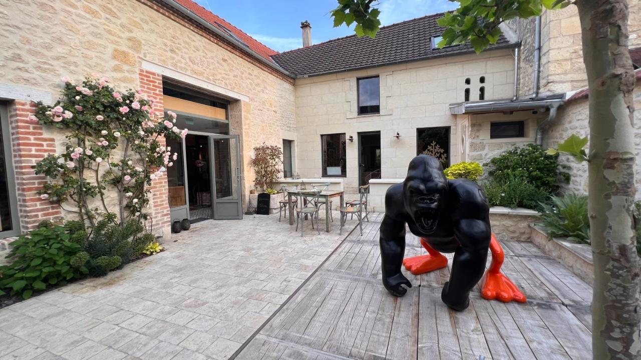 Bed and Breakfast L'Artelier Dans Ma Cour Hermonville Exterior foto