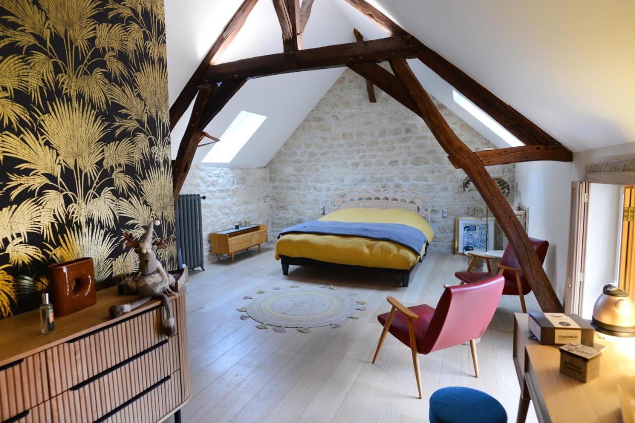 Bed and Breakfast L'Artelier Dans Ma Cour Hermonville Exterior foto